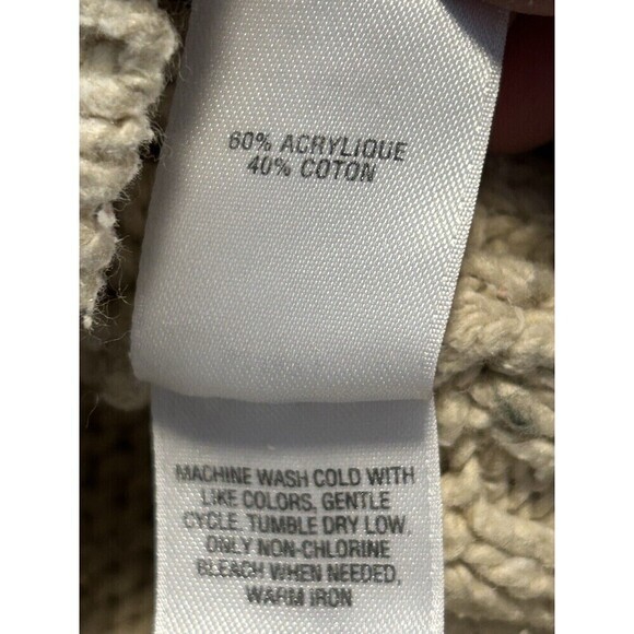 CABELA’S Women’s 3 Button Hooded Pullover Sweater Medium Grandpa Core - Picture 6 of 10